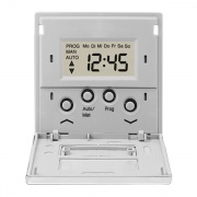 Клавиша управления жалюзи "Стандарт" с таймером Jung LS Алюминий