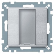 SM,2 КН. ВЫКЛ PLUS, АЛЮМ