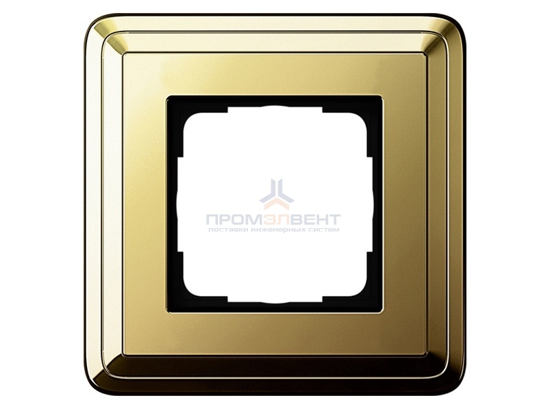 Рамка 1-ая Gira ClassiX Латунь/Латунь