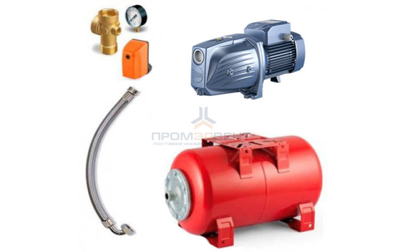 Насосная станция Pedrollo HYDROFRESH JSWm 3BH -N-24CL - 1,10кВт (Qmax 70 л/мин, 1x230В, с/х)