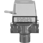 Клапан запорный трехходовой с сервоприводом Danfoss HS типа Paddle - 1" (НГ, PN10, Tmax 95°C)