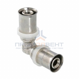 Отвод 90° VALTEC VTm.251 - 16 (прессовой, для металлопластиковых труб)