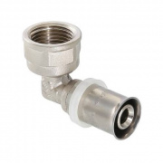 Переход на внутреннюю резьбу угловой VALTEC VTm.252 - 32 x 1" (прессовой, для металлопласт. труб)