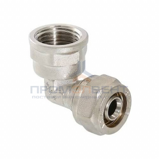 Переход на внутреннюю резьбу угловой VALTEC VTm.352 - 32 x 1"1/4 (винтовой, для металлопласт.труб)