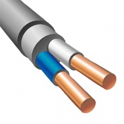 Кабель силовой NYMнг(A)-LS 2х1,5 0,66кВ ГОСТ IEC 60227-4-2011 (Севкабель)