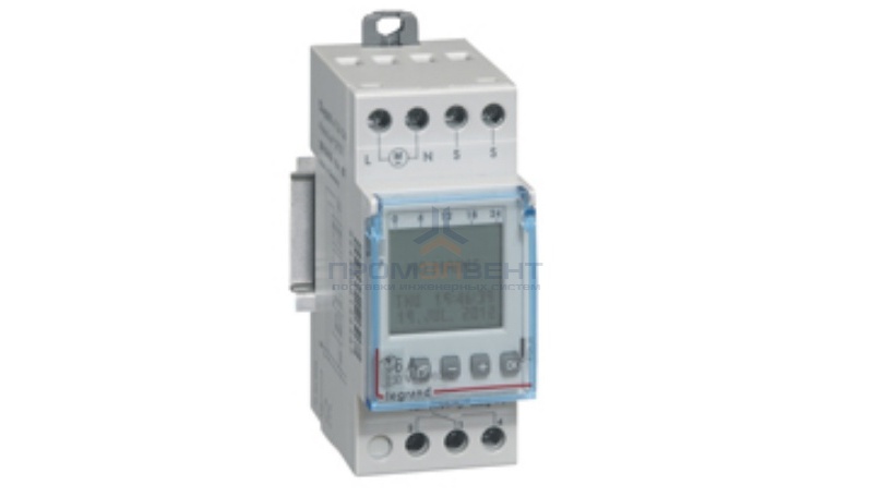 Программированный сумеречный выключатель Legrand 56 программ 220V 16А