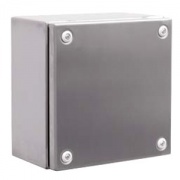 Сварной металлический корпус CDE из нержавеющей стали (AISI 316), 400 x 400 x 120 мм